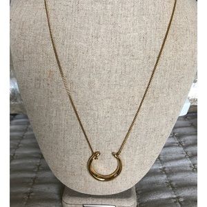 Stella & Dot Double Horn Pendant